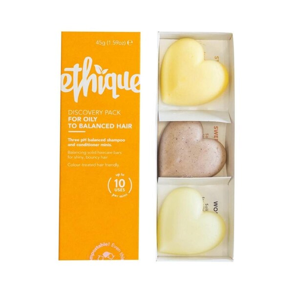 ETHIQUE Discovery Minis 3 Pack - For Oily To Balanced 45g