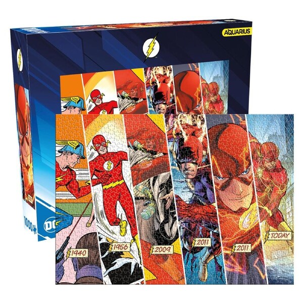 1000pc Aquarius DC Comics The Flash Timeline 51x71cm Jigsaw Puzzle Game 14y+