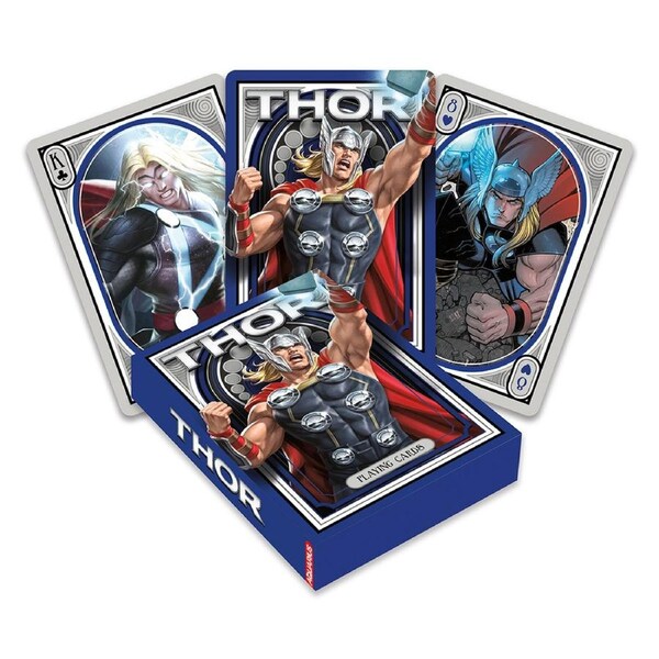 Aquarius Marvel Thor Playing Cards Poker Party Fun Play Gaming Standard Deck