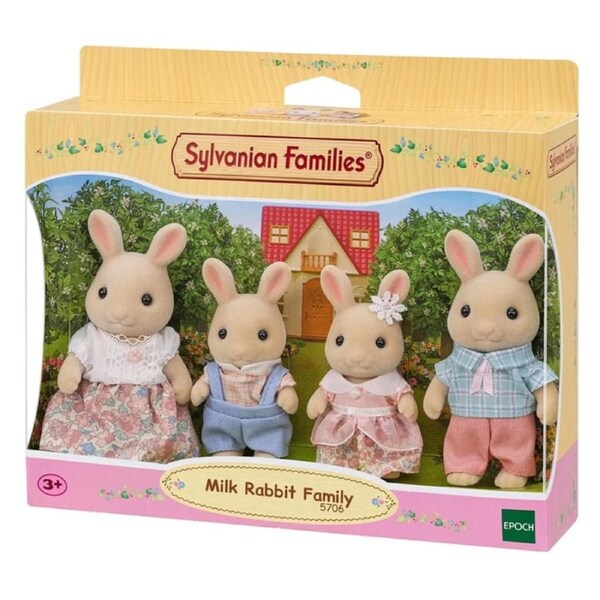 Sylvanian Families Milk Rabbit Family (5706)