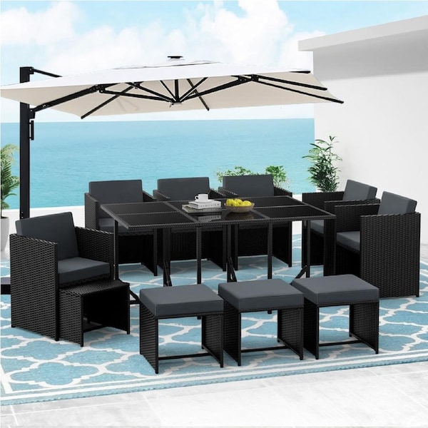 ALFORDSON Dining Set Outdoor 11 PCS