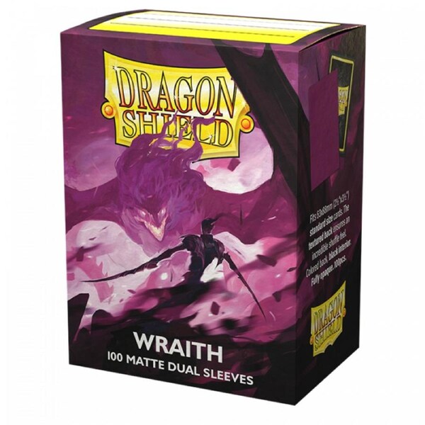 Sleeves - Dragon Shield - Box 100 - Standard Size Dual Matte Wraith