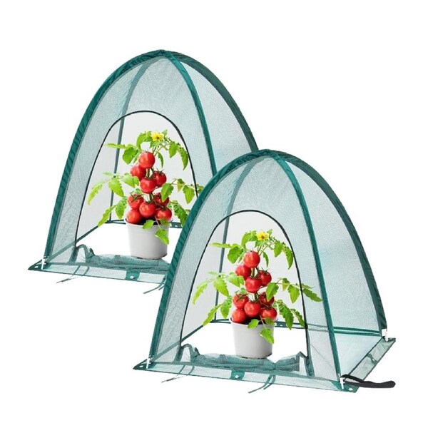 TWIN PACK NET GARDEN COVERS – 0.92M2 X 1M HIGH