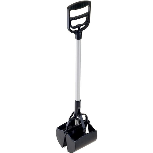 Pet Pooper Scooper Plastic and Aluminum Cat & Dog Poop Grabber with Long Handle