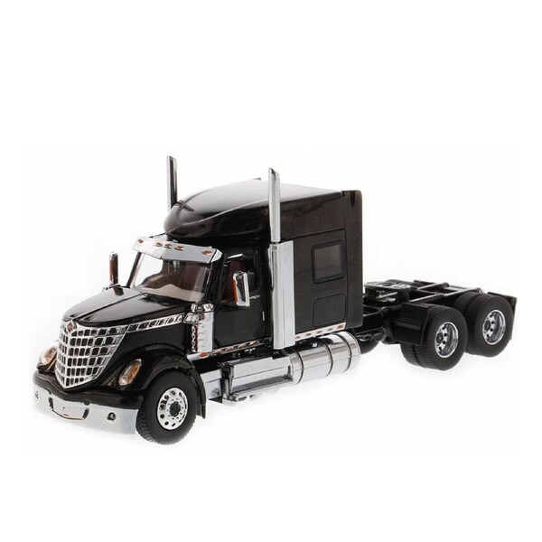 Diecast Masters 1:50 Scale International LoneStar Sleeper Black Tractor Model
