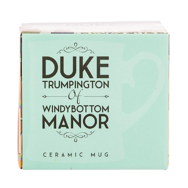 Boxer Gifts Duke Trumpington Victoriana Ceramic Mug w/ Handle Tea Drinkware