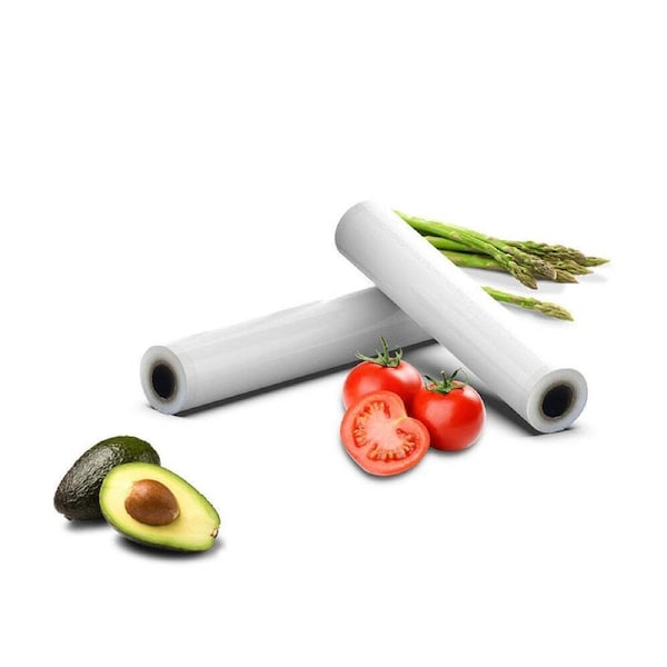 Healthy Choice Vacuum Sealer Bags for Fresher Food (28cm) 2-Pack of Rolls