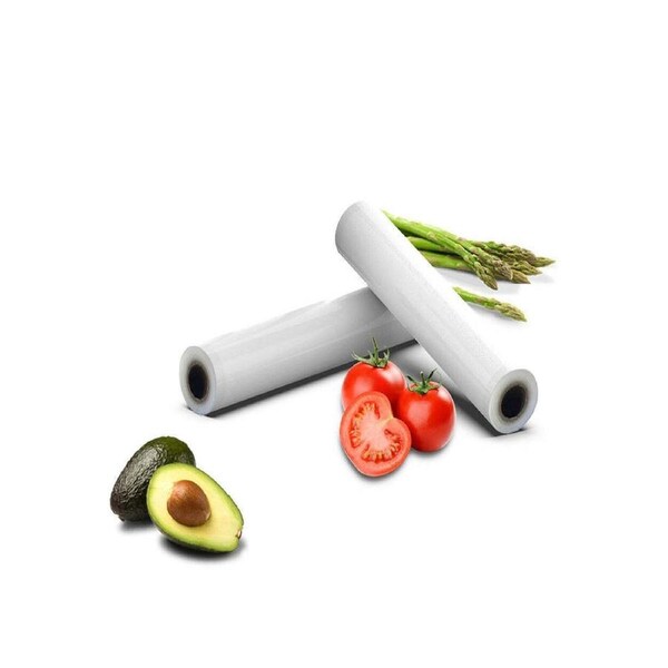 Healthy Choice Vacuum Sealer Bags for Fresher Food (20cm) 2-Pack of Rolls