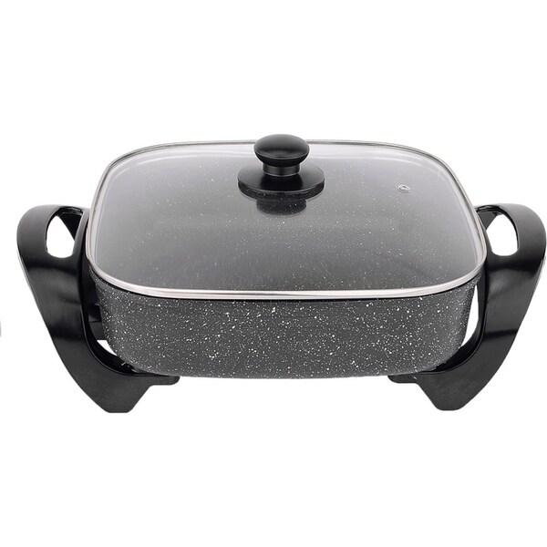 Healthy Choice 7.2L Capacity Non-Stick Stone Electric Fry Pan