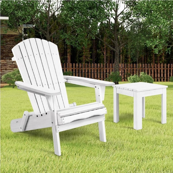 ALFORDSON Outdoor Chair Table 2PCS Set Wooden Furniture