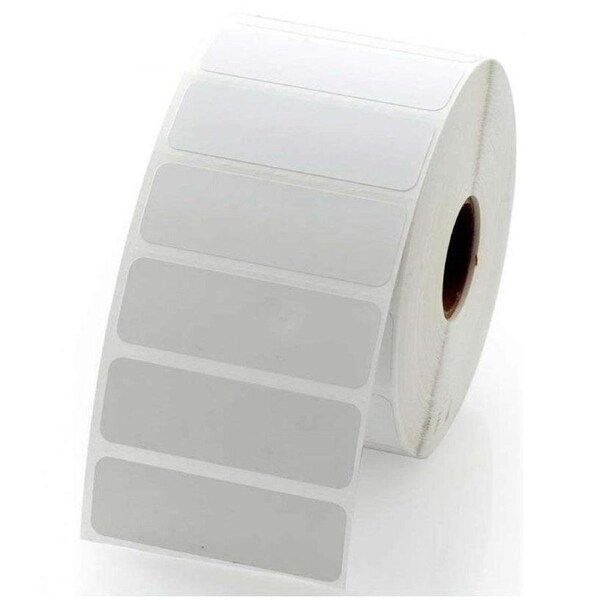 Stock Forms Thermal Transfer Labels Permanent Adhesive Perforated 100x100mm White Roll 1000 Pack 4