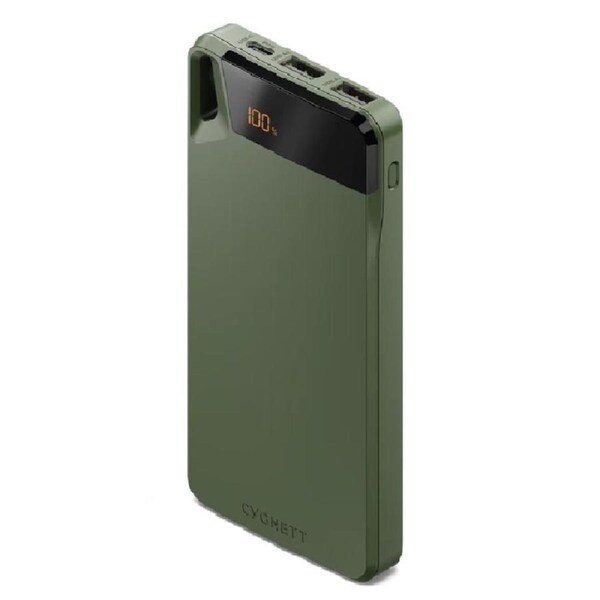 Cygnett ChargeUp Boost 4th Gen 10000mAh Triple Port Power Bank - Green [CY4746PBCHE]