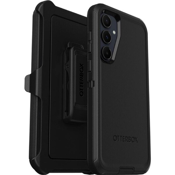 OtterBox Defender Samsung Galaxy A55 5G 6.6" Case Black DROP+ 4X Military [77-95430]