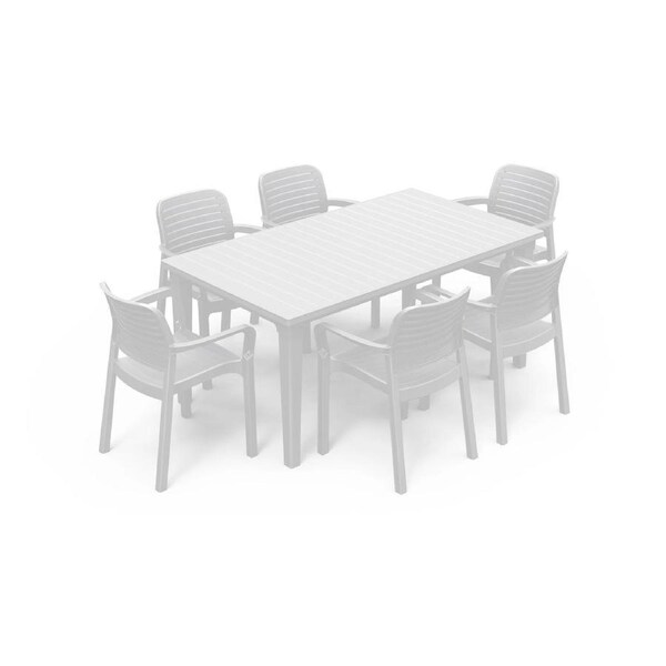 Keter Futura Chole Dining Set - White