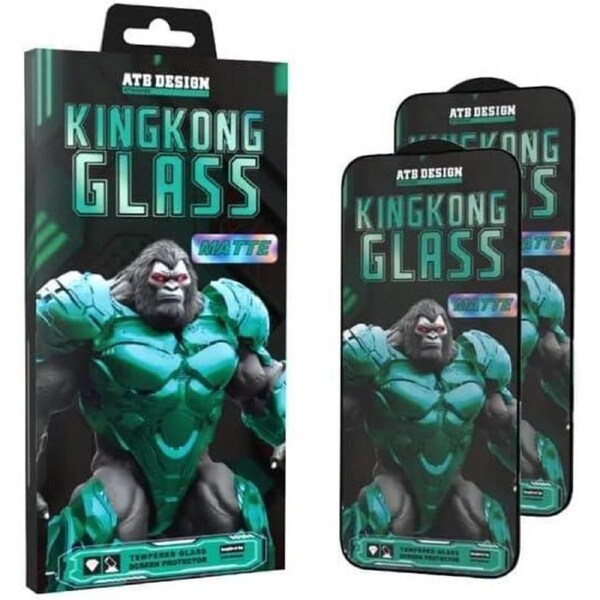 2PCS for iPhone 15 Pro [6.1 inch] Atouchbo Matte Anti GlareTempered Glass Screen Protector