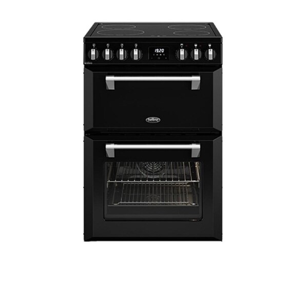 Belling Mini Richmond 60cm/123L Induction Range Cooker Electric Oven Grill Black