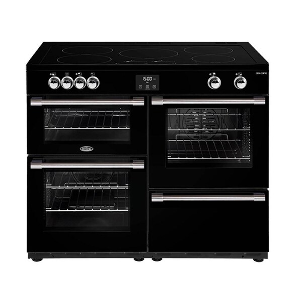 Belling 110cm Cookcentre Induction Cooktop Range Cooker Electric Oven Grill BLK