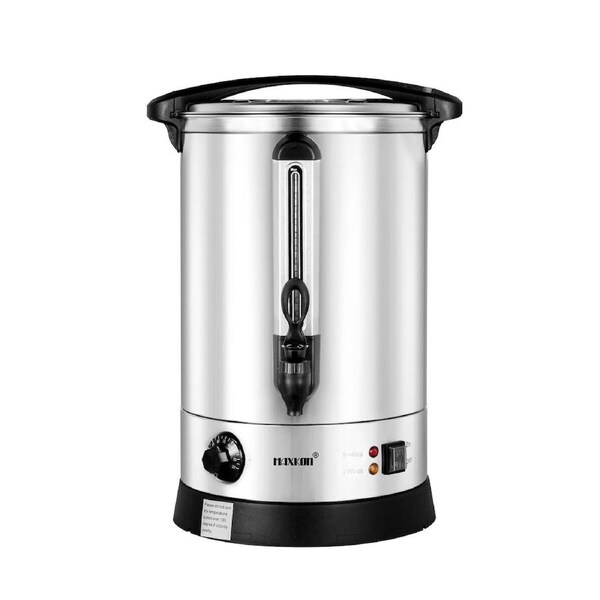 Maxkon 19L Water Dispenser Urn Instant Hot Cold Coffee Maker Machine Tea Kettle Home Commercial Stainless Steel with Tap