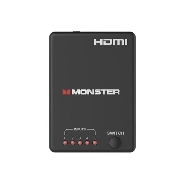 Monster 5-Way 4K HDMI Switch