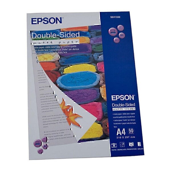 Epson A4 Double-Sided Matte Paper 50pc