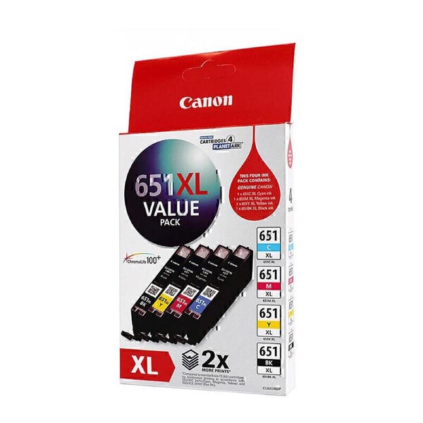 Canon CLI651XL Ink Value Pack