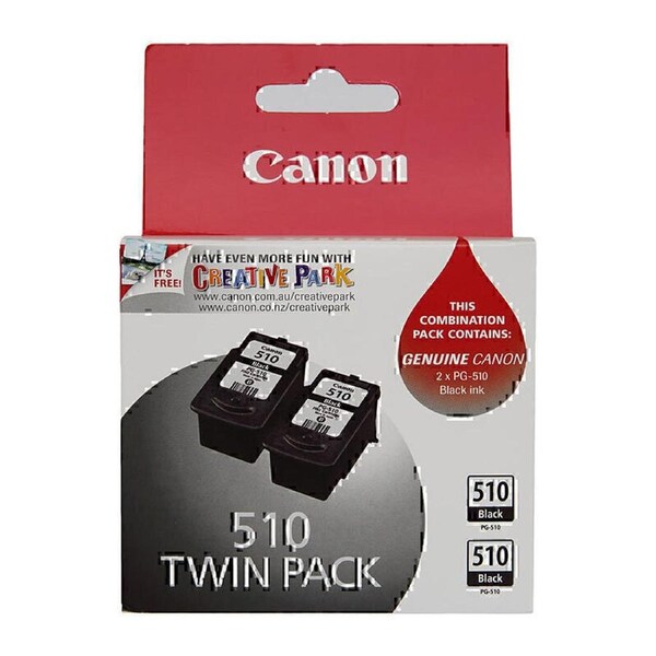 Canon PG510 Ink Twin Pack (Black)