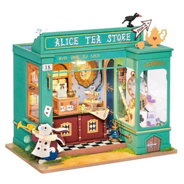 DIY Mini House Alices Tea Store