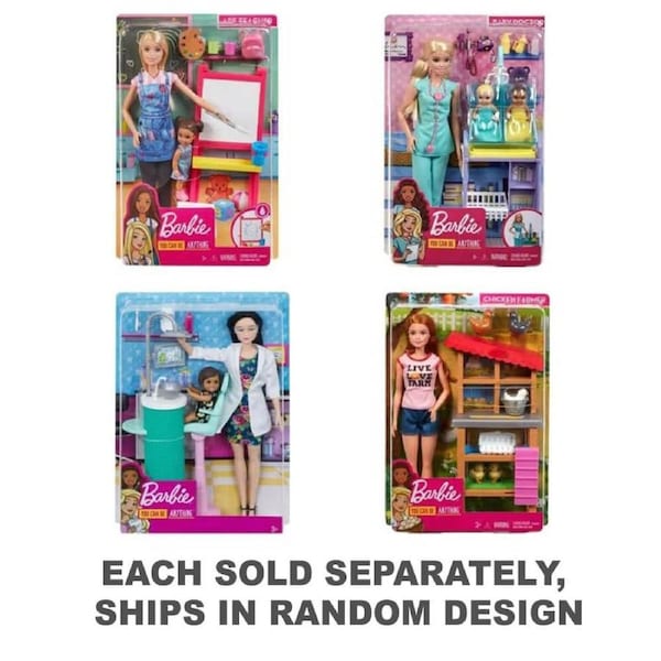 Barbie You Can Be Anything Career Playset (1pc Random)