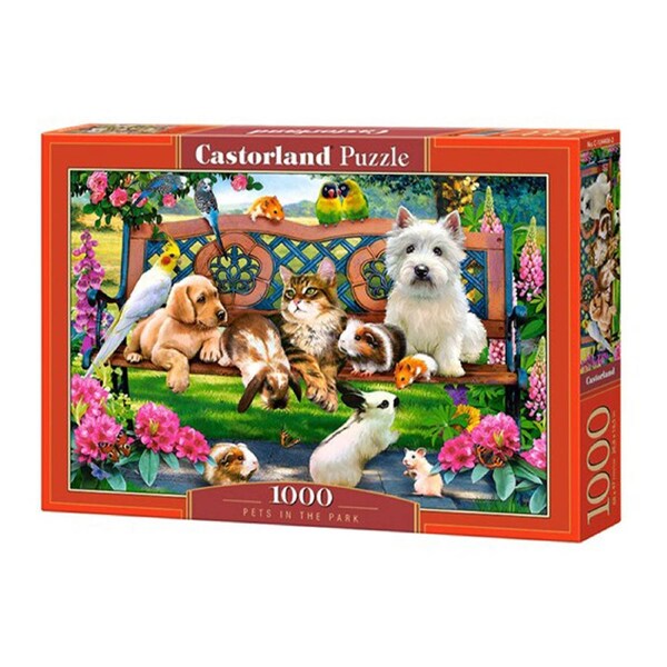 Castorland Pets in the Park Jigsaw Puzzle 1000pcs