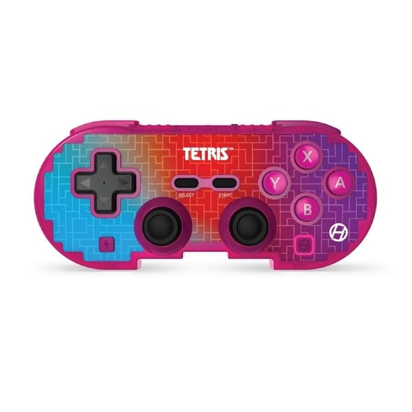 Tetris Hyper Gradient Limited Edition Pixel Art Bluetooth Controller Hyperkin
