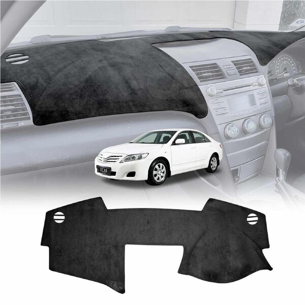 Dash Mat for Toyota Camry 2007-2011 Non-Slip Microfiber Pad Cover Interior Accessories