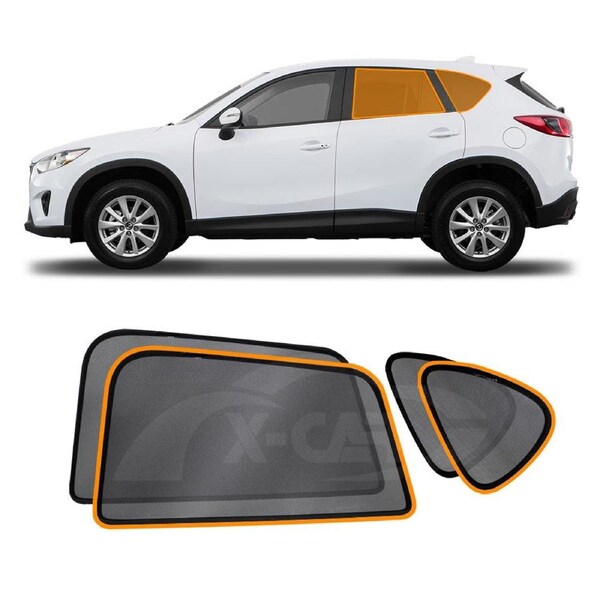 Rear Side Car Port Window Sun Blind for Mazda CX-5 CX5 2012-2017 Sun Shade Mesh