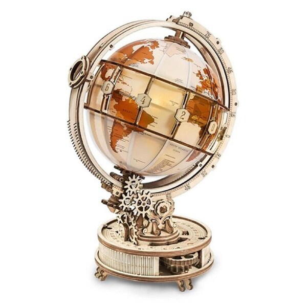 ROKR 3D Luminous Globe Wooden Puzzle