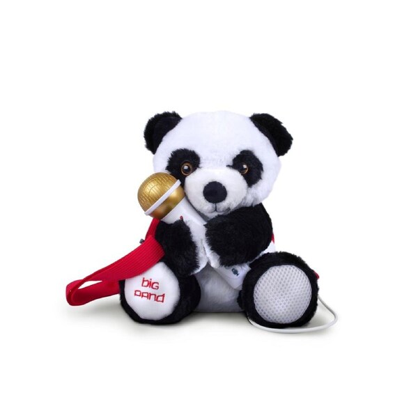 Singing Machine Big Panda Sing-along Karaoke Doll Plushy