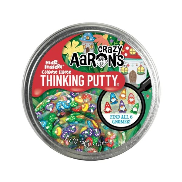 Crazy Aarons Thinking Putty 4 inch Hide Inside Putty Gnome Home