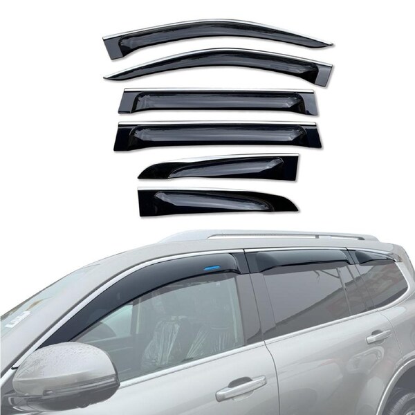 Stainless Trim Weather Shields for GWM Tank 500 2024-Onwards