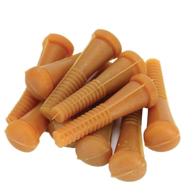 100 Large Replacement Rubber Fingers for Chicken Plucker - Poultry Feathers