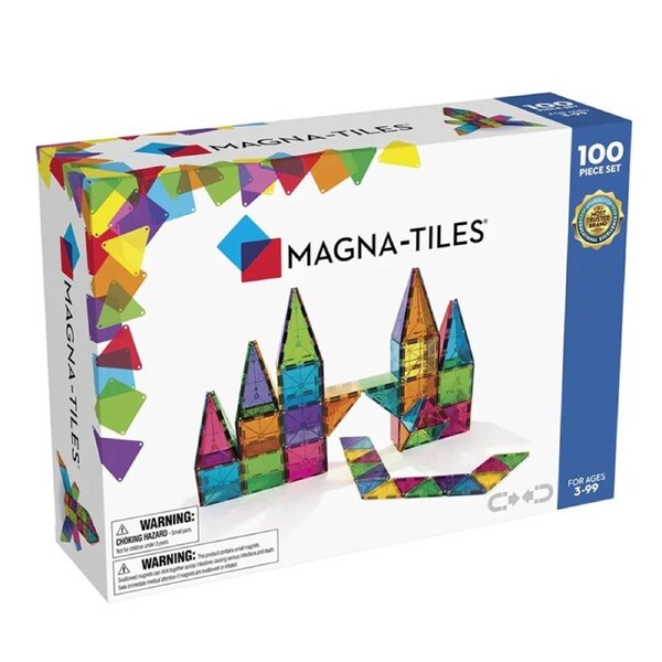 Magna-Tiles 100 Piece Classic Set