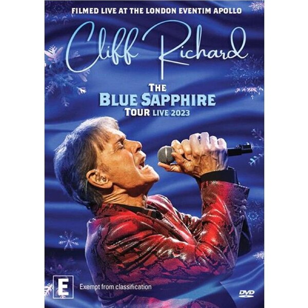 Cliff Richard - The Blue Sapphire Tour Live 2023 DVD