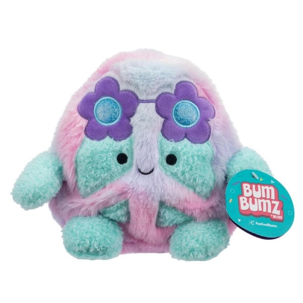 Bumbumz Festival Megs Peace Symbol 7.5 inch Plush