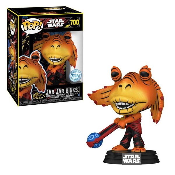 Star Wars The Phantom Menace 25th Anniversary Jar Jar Binks Retro Funko POP! Vinyl