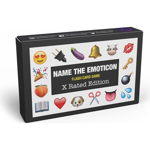 Bubblegum Stuff Name The Emoticon Flashcard Game Guessing Trivia X Rated 18y+