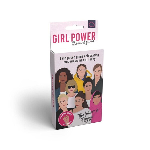 56pc Bubblegum Stuff Girl Power Card Game Fun Trivia Play Family 12y+