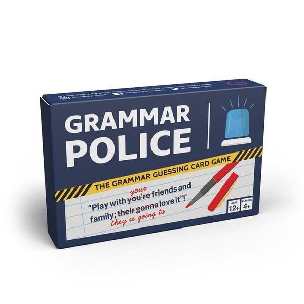 55pc Bubblegum Stuff Grammar Police Guessing Card Game Family Party Play 12y+