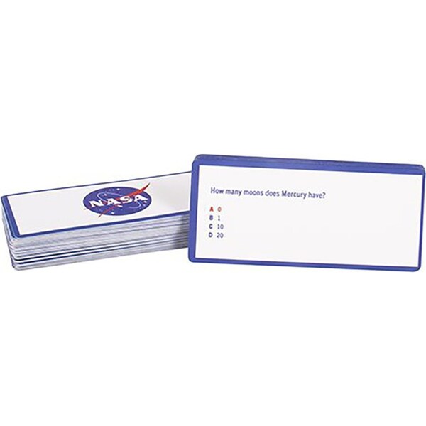 150pc Fizz Creations NASA Quiz Kids/Children Interactive Learning Card Game