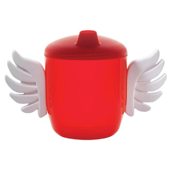 Gamago 14cm Angel Sippy Cup Leak/Spill Proof Kids/Children Drinking Mug Red