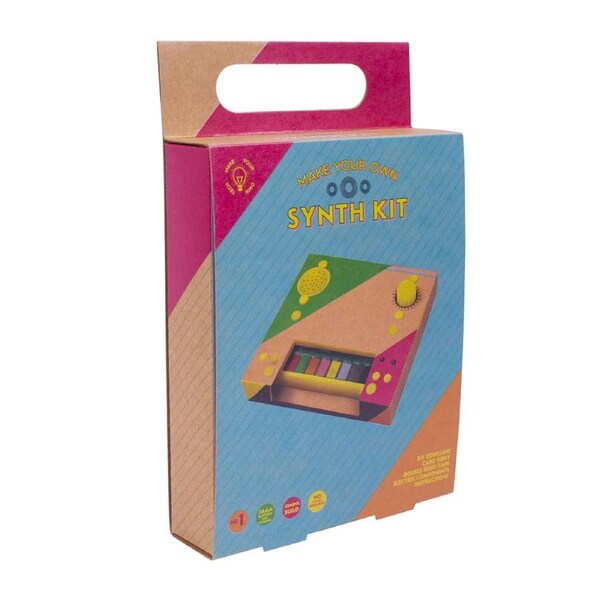 Fizz Creations Make Your Own Synth DIY Activity Desktop Synthesiser Fun Kit