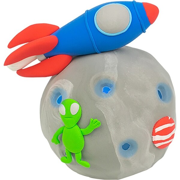 Fizz Creations Make Your Own Dough Light Rocket Educational Fun Learning Toy