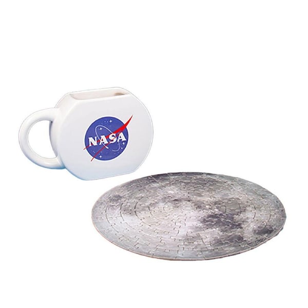 Fizz Creations 400ml NASA Mug & 100pc Puzzle Kids/Adult Fun Novelty Gift Set