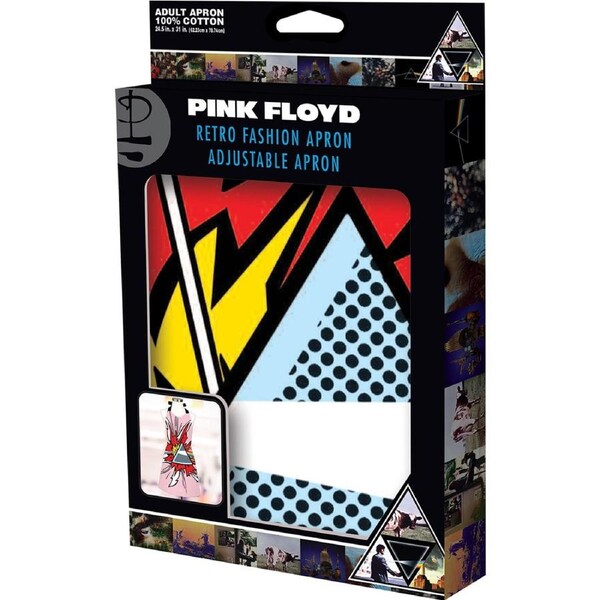 iCUP Inc 30cm Pink Floyd Retro Cooking Apron Home/Kitchen BBQ Adjustable Bib